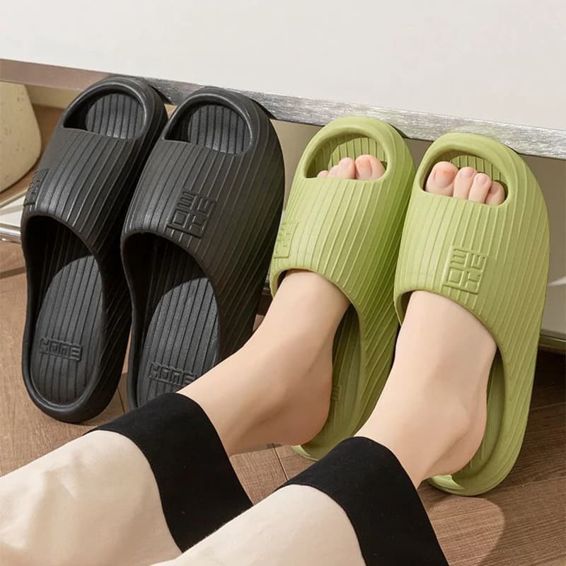 Ciabatte EVA Morbide con Suola Spessa da Donna, Estive 2026, Antiscivolo, con Plateau, Infradito da Spiaggia, Comode e Leggere