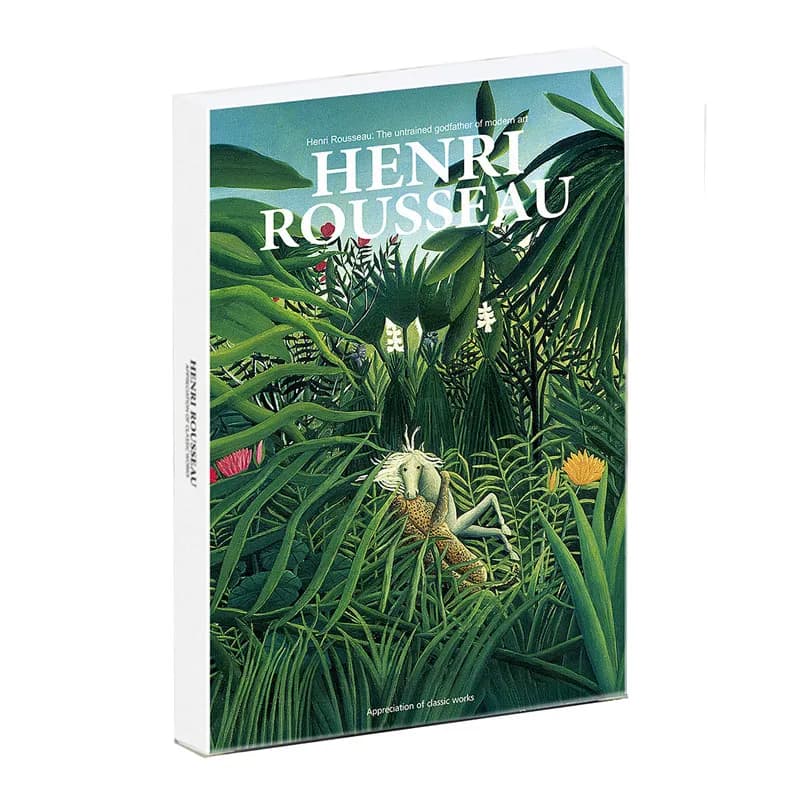 30 Sheets/Set Henri Rousseau Artwork Postcard Oil Painting Greeting Card Fashion Gift For DIY Background Decoration Art Picture