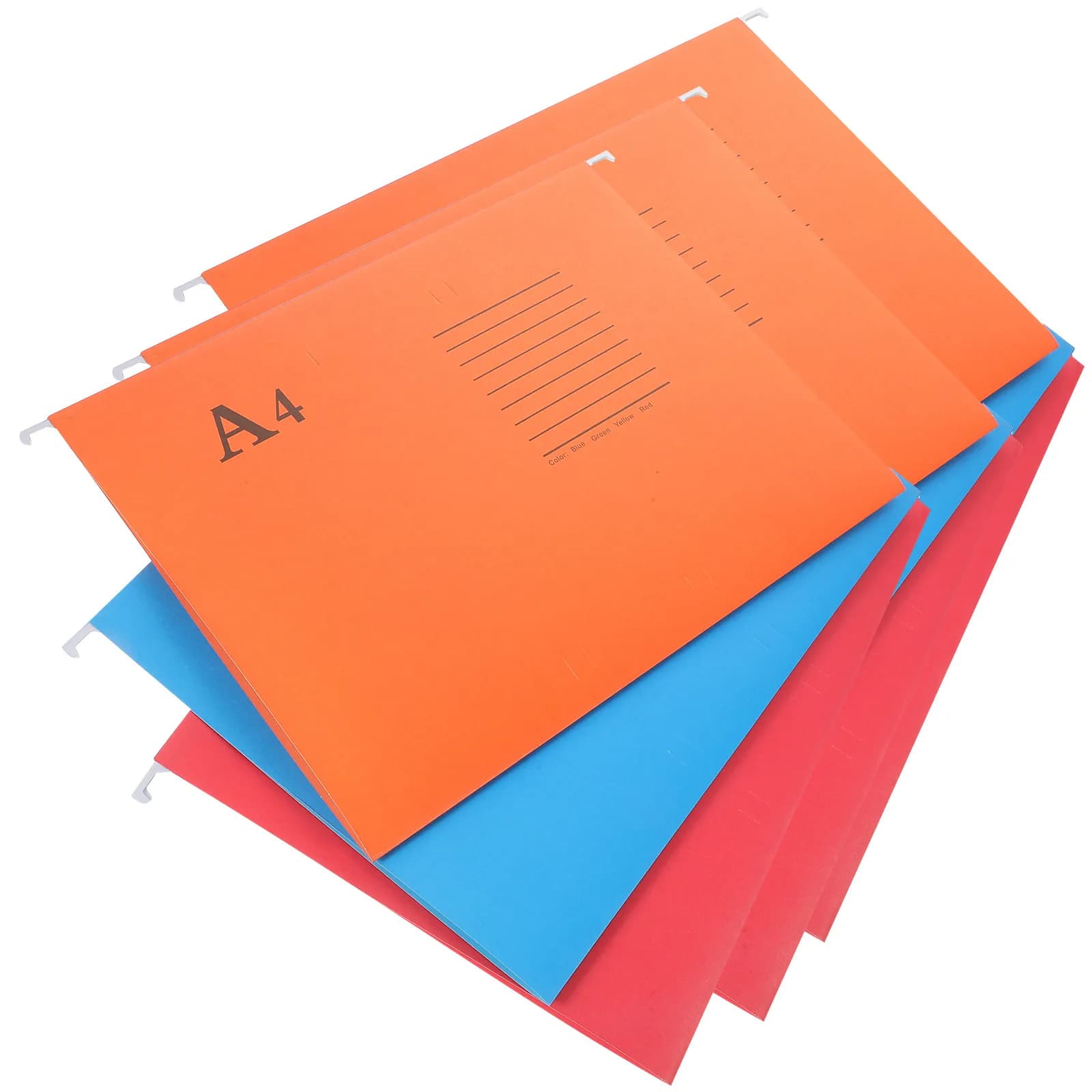 Set di 10 cartelle portadocumenti A4 con telaio in carta premium resistente all'usura, ideale per documenti finanziari, archivi medici, forniture per ufficio e desktop