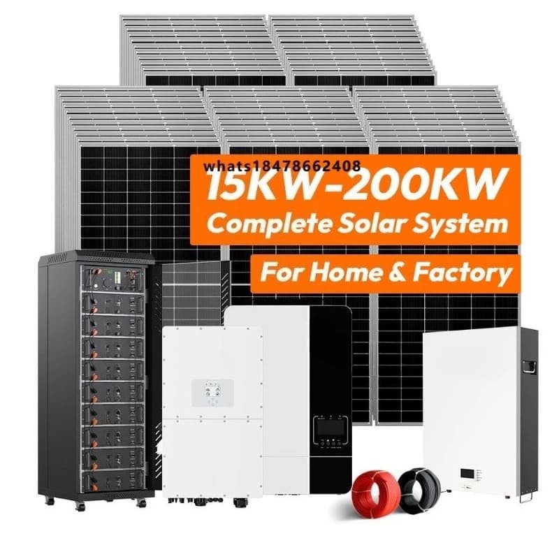 10Kw Hybrid Solar Panels Energy System 5Kw 15Kw 50Kw 20Kw 30Kw Complete Kit Solar Power System With Storage Set for Home