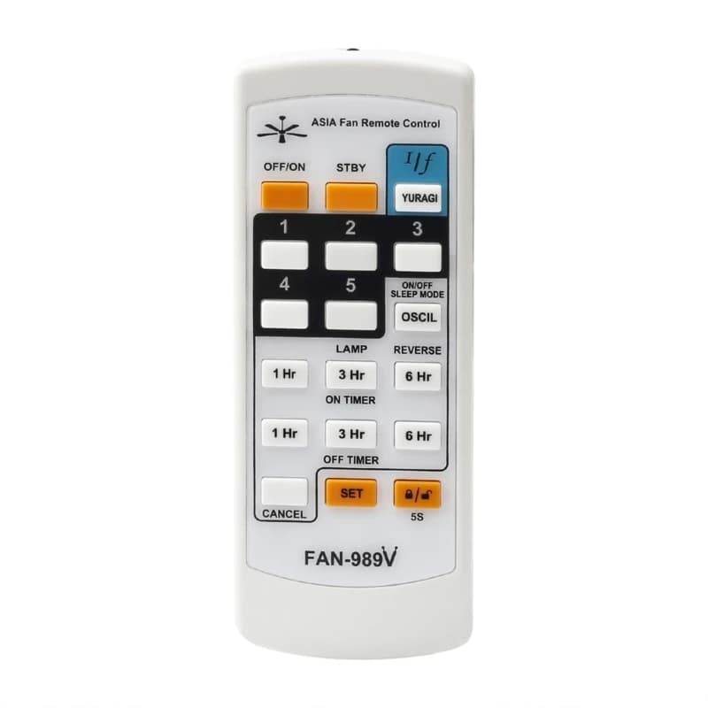FAN-989V sostituzione ventola telecomando universale senza voce