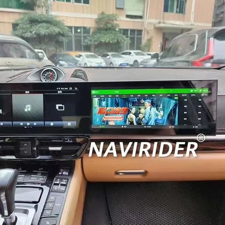 DSP built-in 360 car radio For Porsche Cayenne 2011-2017 Upgraded Interactive 8+128g 24.6Inch CarPlay Navigation Android Screen