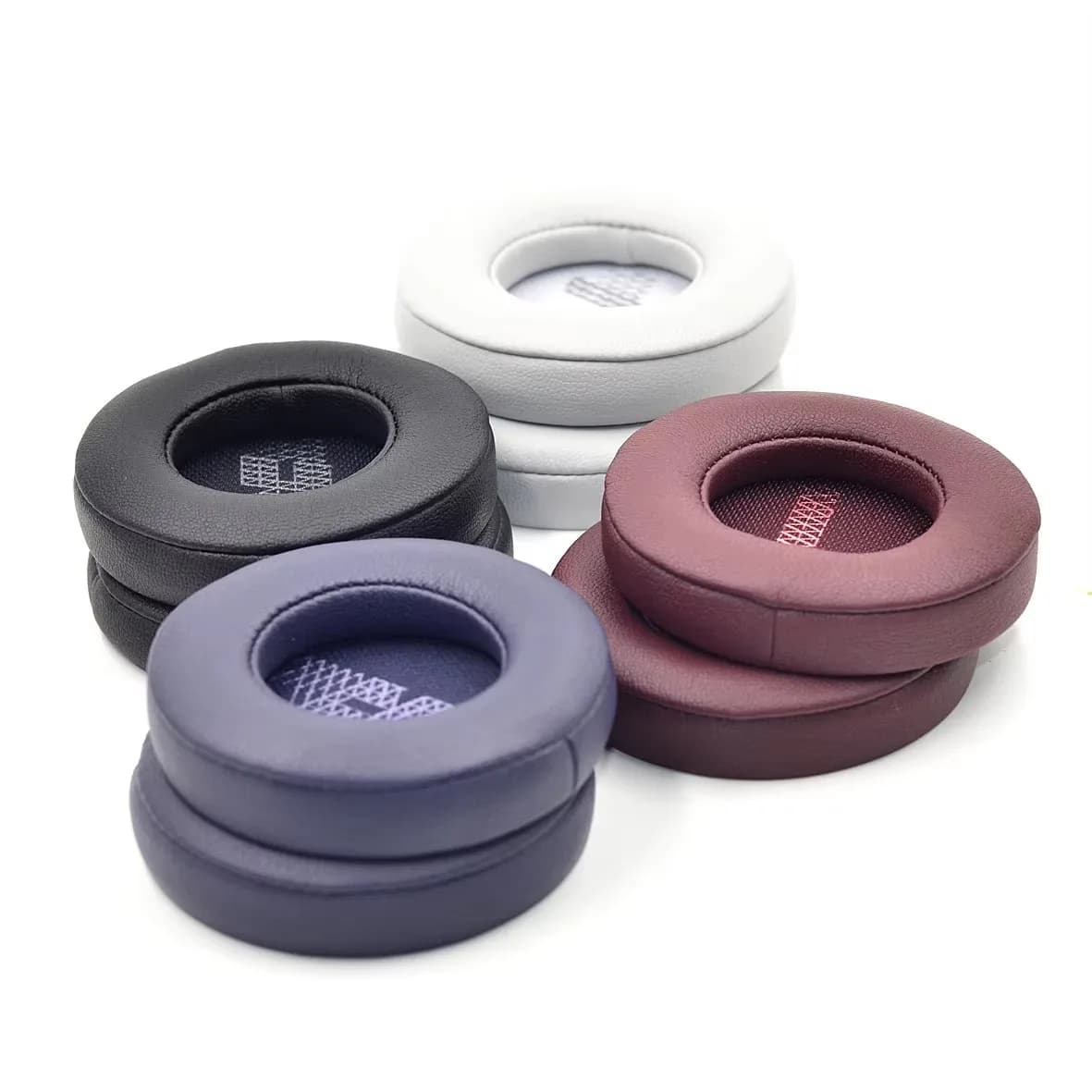 Cuscinetti auricolari di ricambio Cuscinetti in pelle proteica e memory foam per cuffie JBL Live 400BT 400 460NC