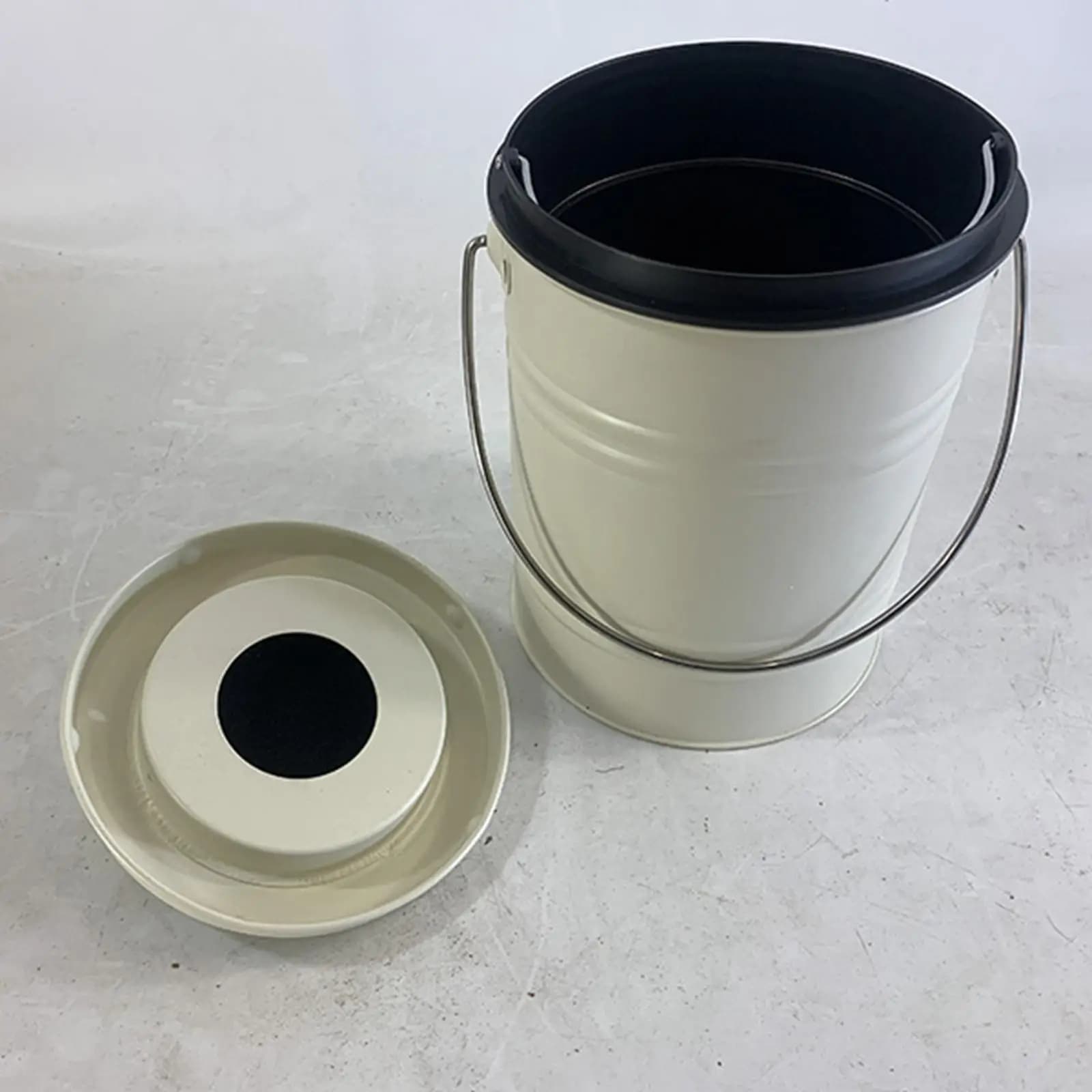 Kitchen Compost Bin Food Waste Bin Portable Food Waste Compost Bucket Fermentation Tank for Household Orchard Outdoor Kitchen