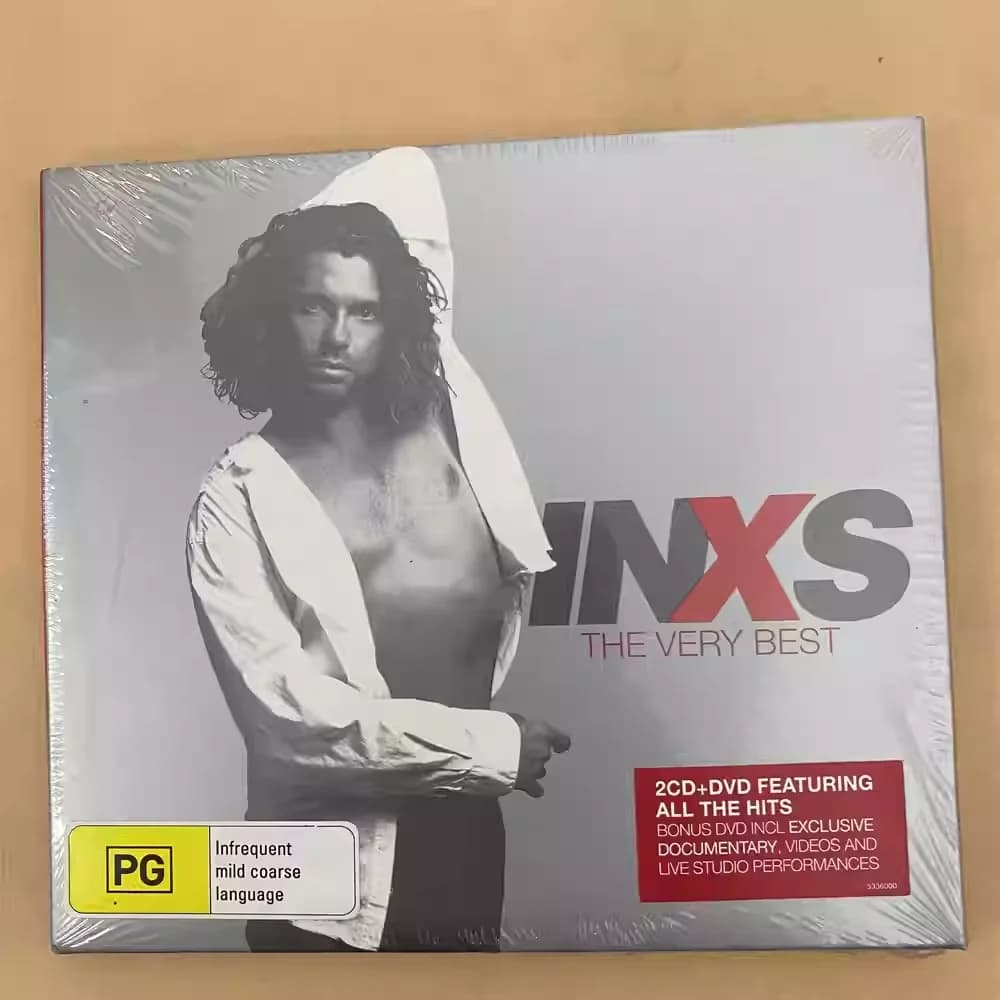 CD Classico Rock & New Wave Album INXS Music CD The Very Best Music Record 2CD+DVD Cosplay Walkman Car Soundtracks Box Regali