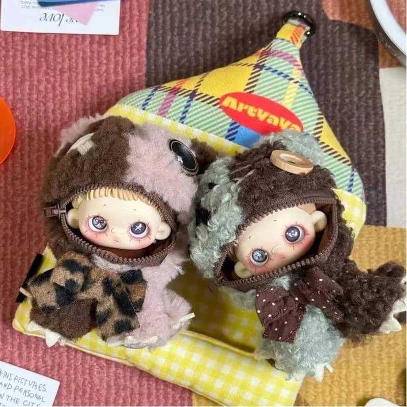 Genuine Maymei Greedy Bear Series Blind Box Mystery Surprise Toys Desktop Decoration Collectible Ornaments Cute Bag Pendants