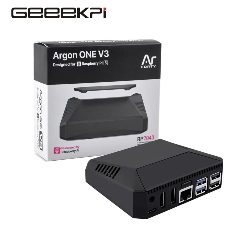 Argon ONE V3 aluminium housing for Raspberry Pi 5