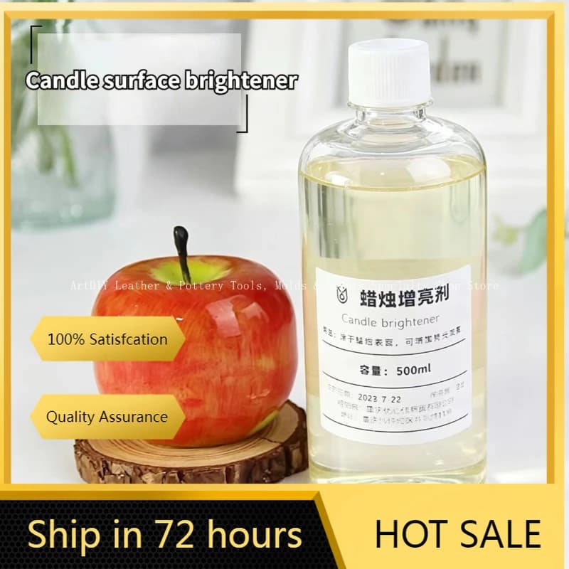 Aromatherapy Candle Surface Gloss Oil 500g/bottle Brightening Agent/mirror Gloss Oil/handmade DIY Aromatherapy Candle Production