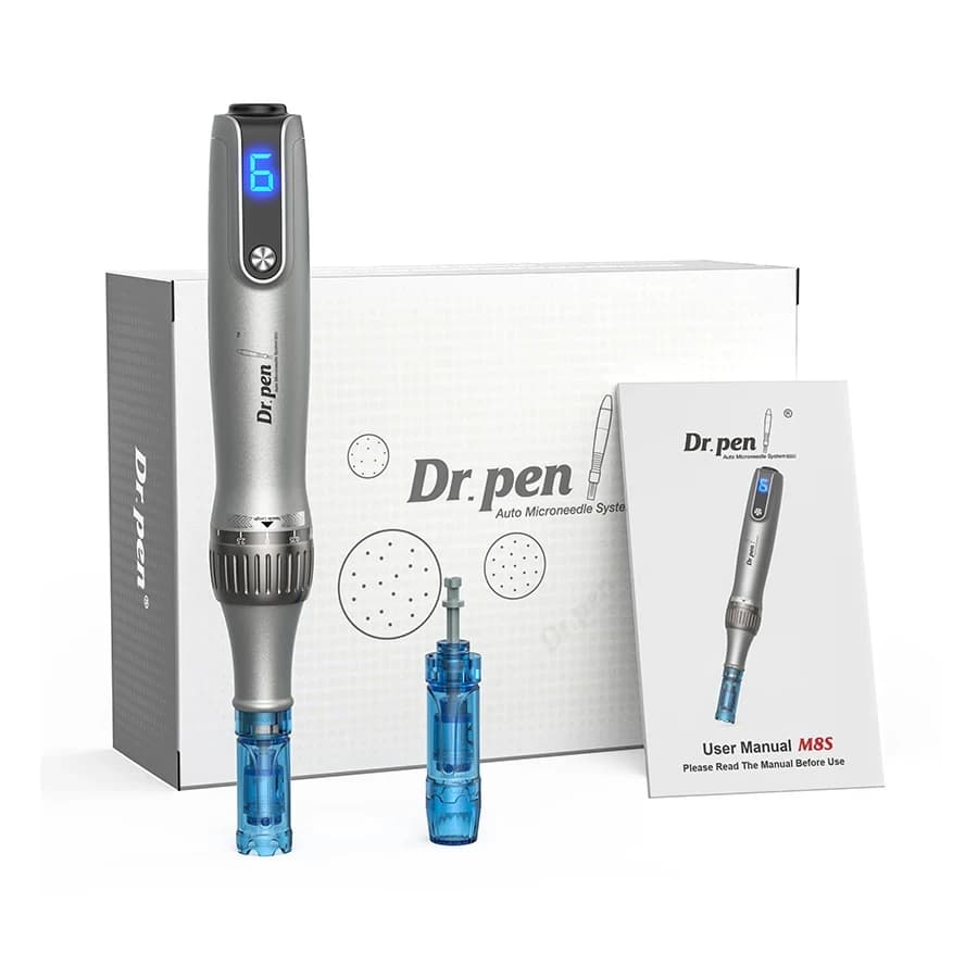 New Wireless Dr Pen M8S Authentic Derma Pen Microneedling Needle With Cartridge Microneedling Pen Skin Care Beauty Machine 0.2mm