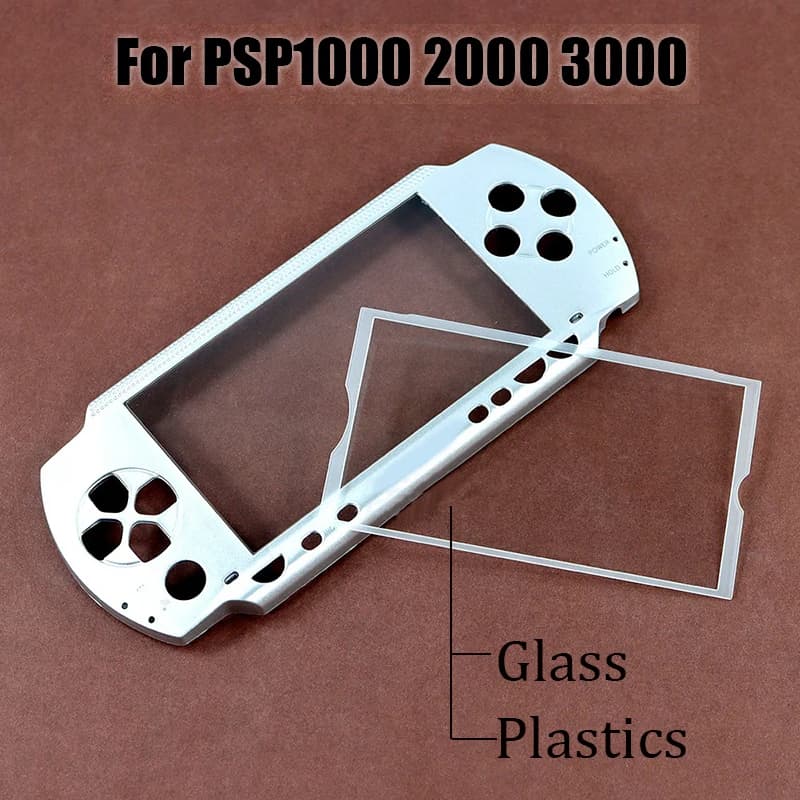 YUXI 1PC Per PSP Console Schermo LCD Vetro/Lente in plastica per PSP 1000 2000 3000 Console di gioco