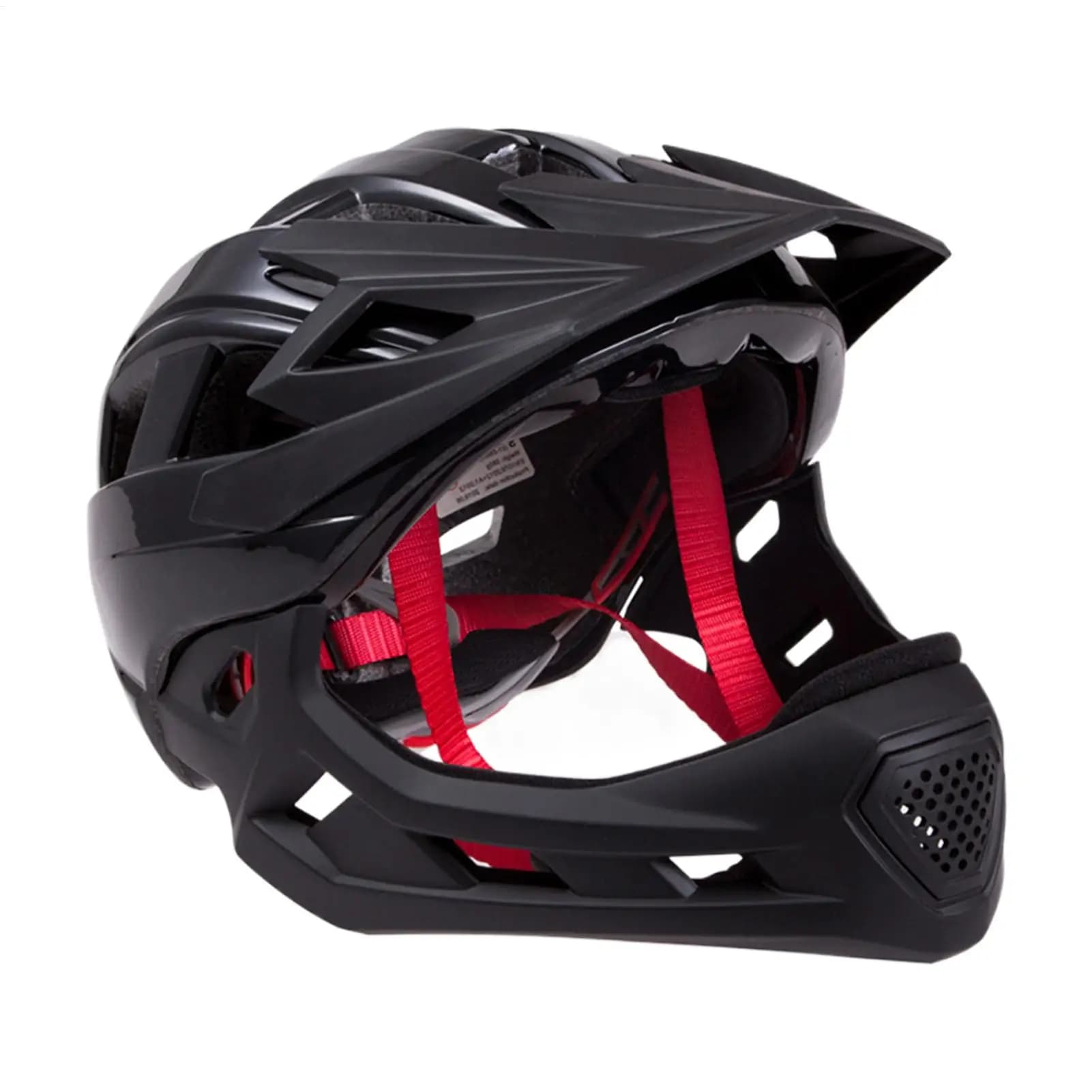 Casco integrale per bambini con mentoniera rimovibile, protezione completa per la testa, per ciclismo su strada e montagna, per ragazze e ragazzi, per bici sportive