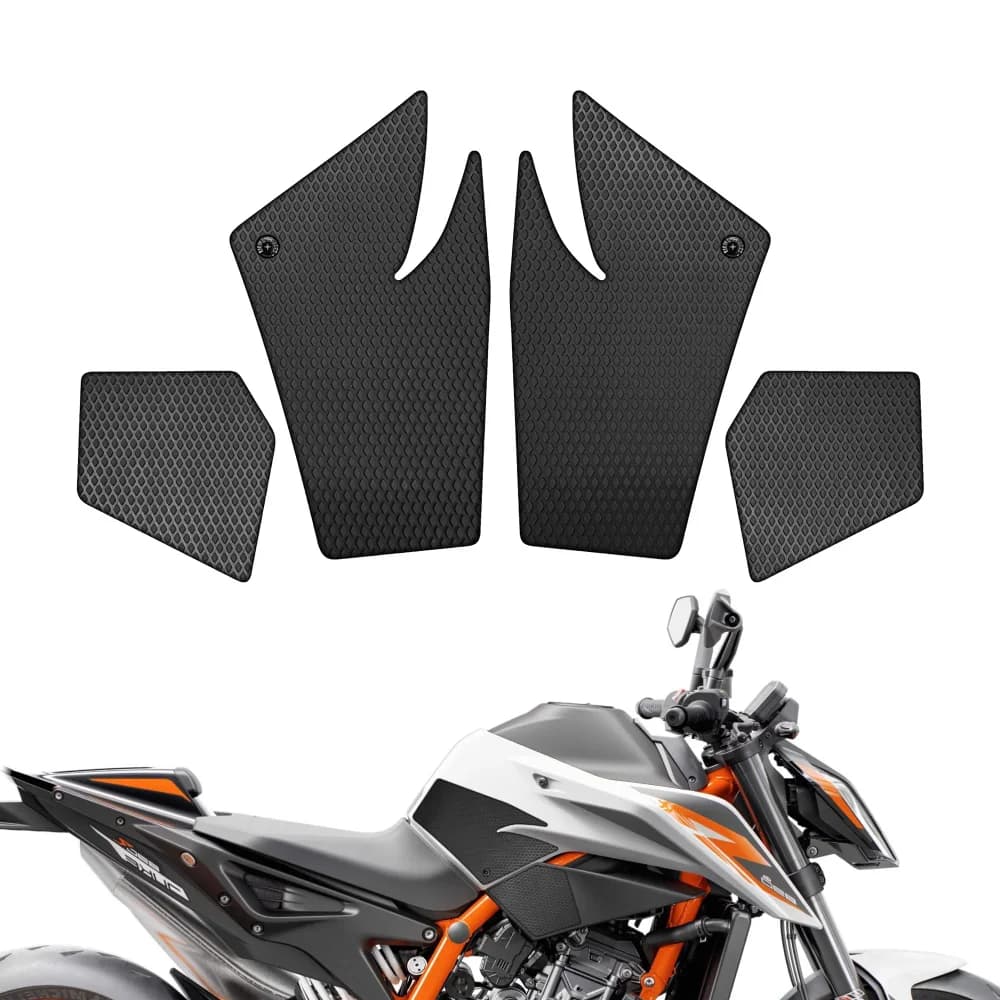 Motorcycle Tank Traction Bearing Anti-slip Self-adhesive Gas Knee Guard for Duke 790 890 R GP 2018 at 2023