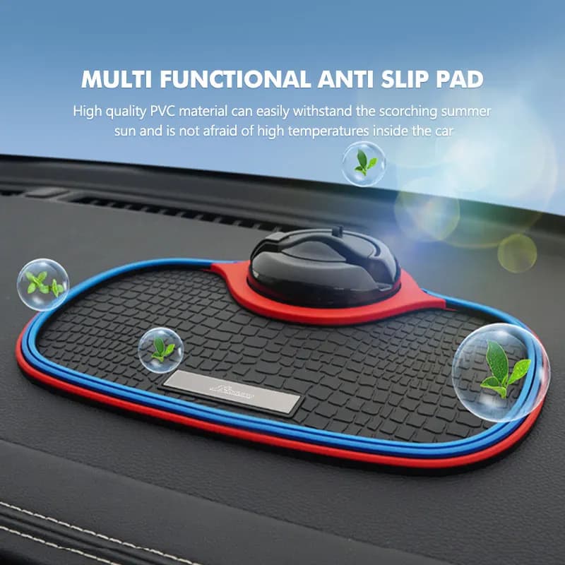 Car Anti-Skid Mat Dashboard Non-Slip Phone Pad Key Card Holder For Honda Jsracing Civic Accord Jazz CRV BRV HRV Insight Pilot