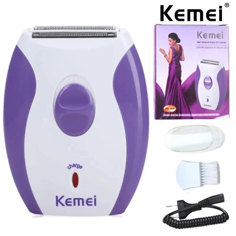 Kemei KM-280R epilatore professionale donna macchina per capelli ricaricabile Mini epilatore indolore rasoio portatile da donna