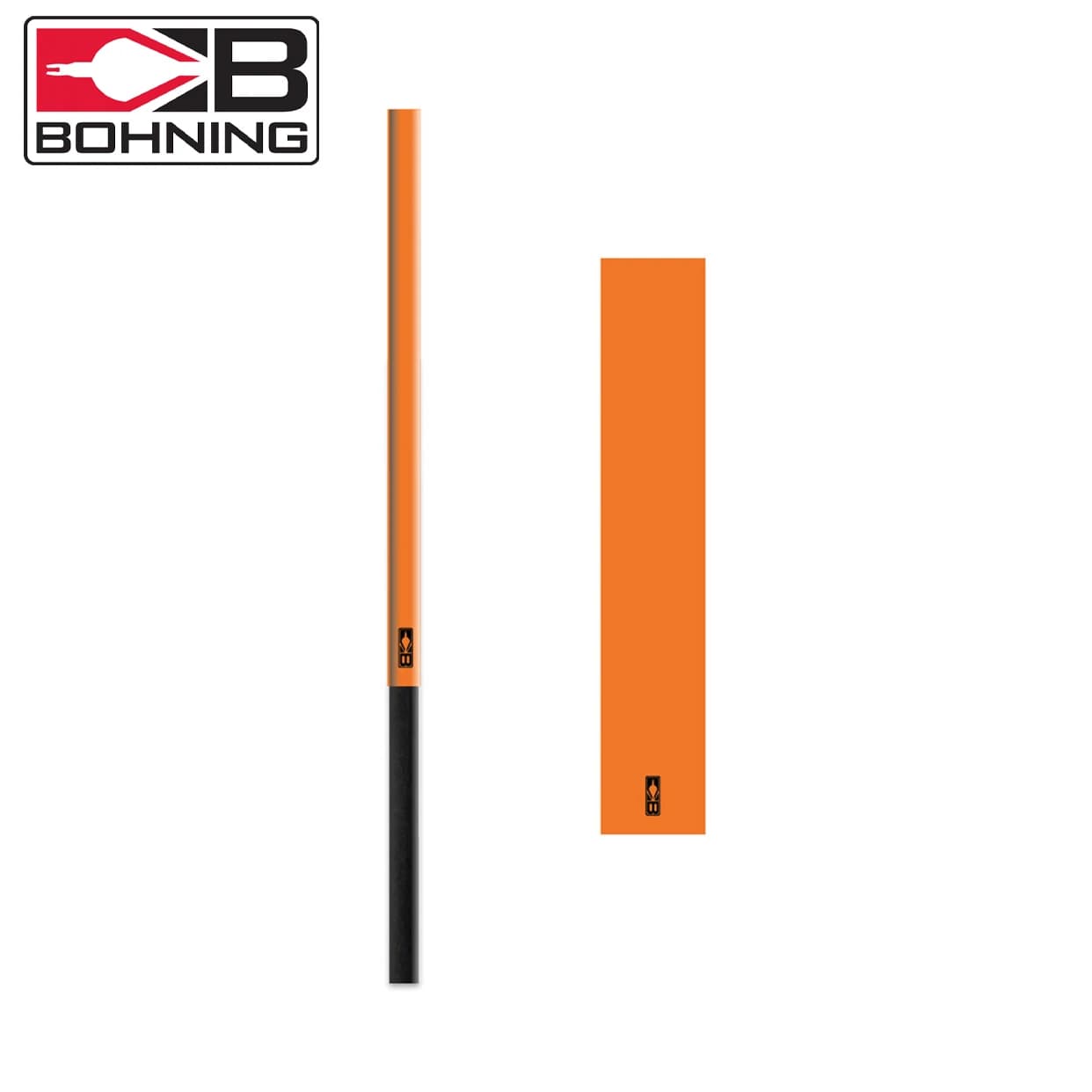 Bohning 7" Solid Color Wraps 13 Pack 7 inch Archery Arrow Sticker Durable and Waterproof Enhance Visibility