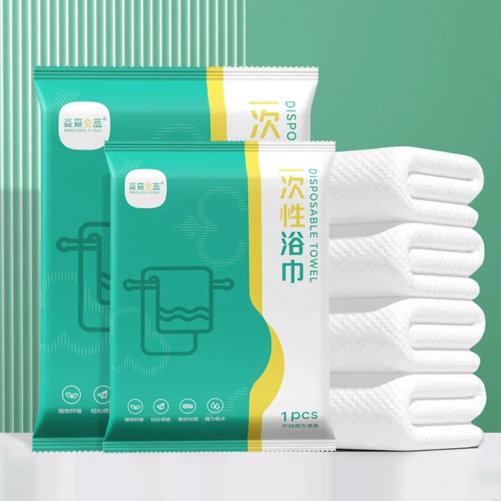 Asciugamano da bagno usa e getta Asciugamano compresso addensato Asciugamano da viaggio portatile Asciugamano da bagno usa e getta per hotel di bellezza