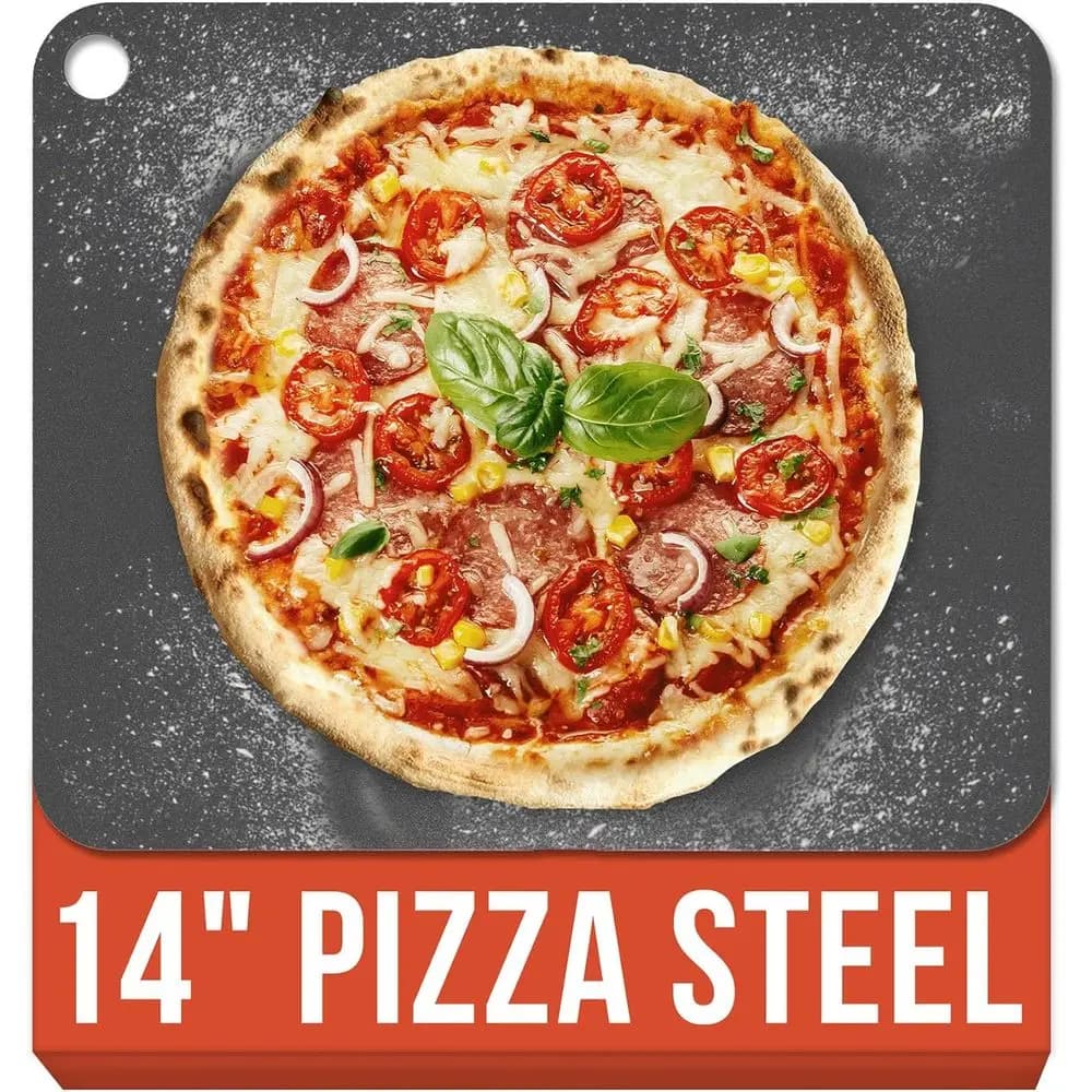 14 Inch Thick Crust Pizza Stone or Oven, Perfect for Sourdough Bread and Grilling