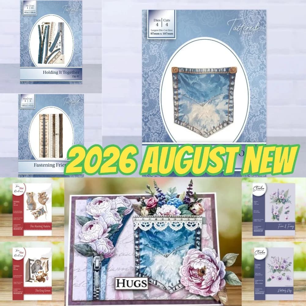 The Cosy Coven 2026 NEW Cutting Dies Scrapbook Diary Decoration Stencil Embossing Template DIY Greeting Card Handmade