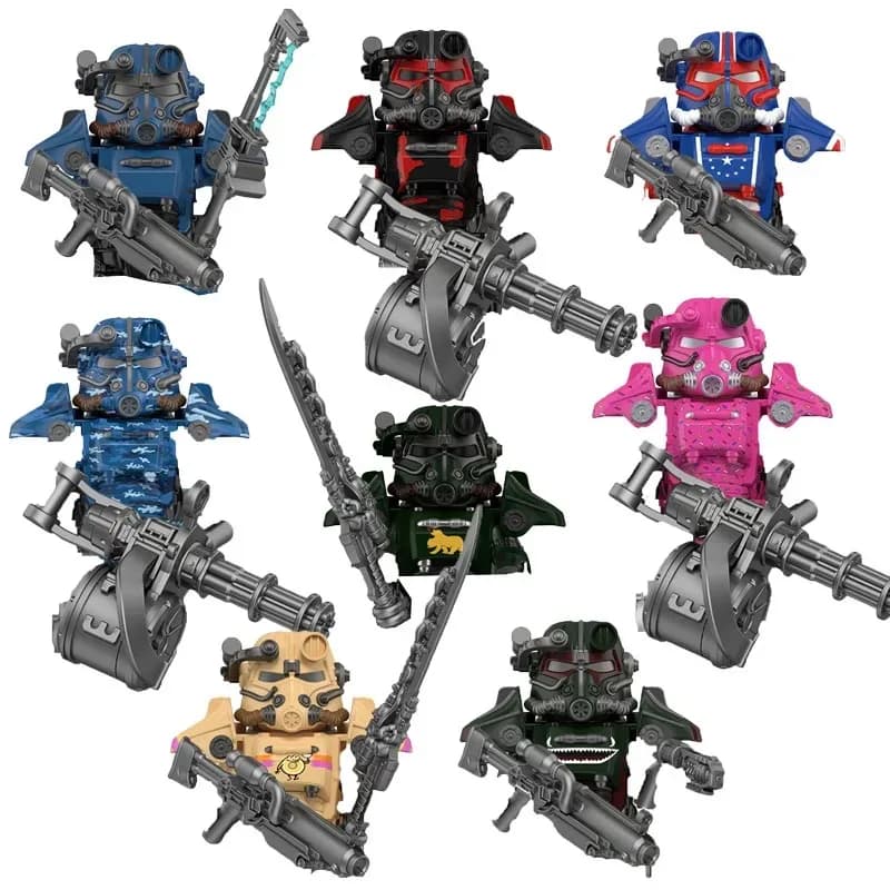 WM2924 Mecha Soldier Brick, Giocattolo Bolt Machine, Puzzle MOC, Mini Compatibilità Digitale Mobile, Giocattoli, Regali di Compleanno.