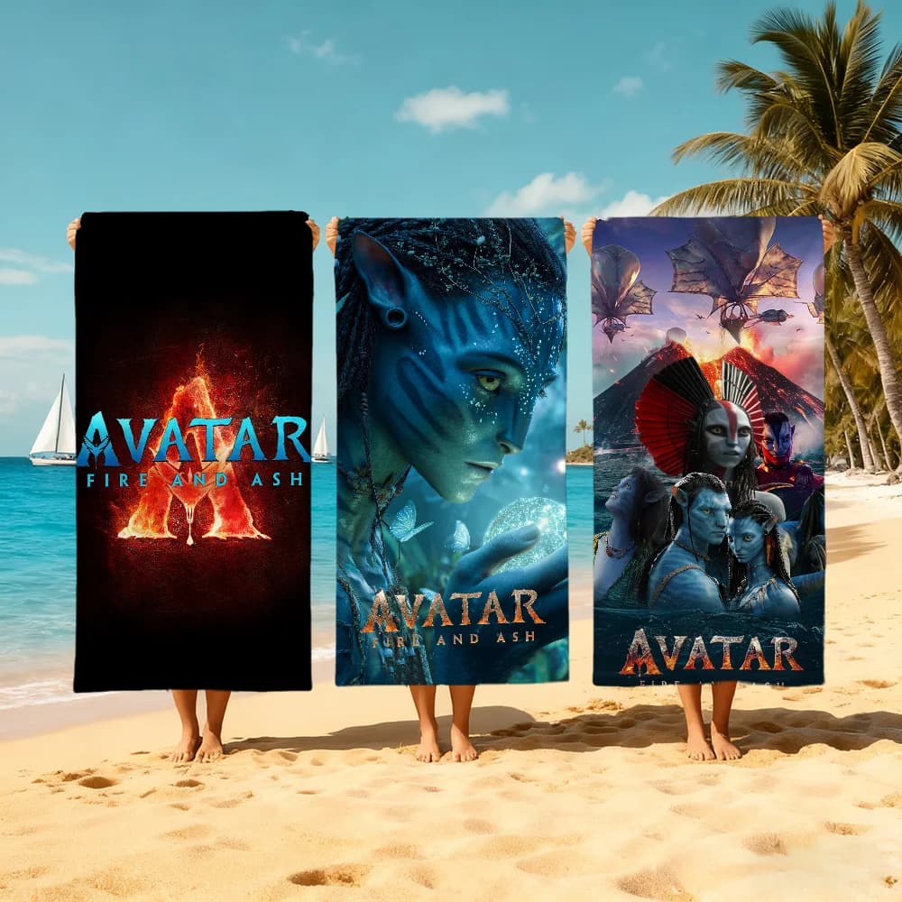 A-Avatar tv W-Way Towel Large Quick-Drying Microfiber soft W-Water Beach Towel for Travel Fitness Sauna Bathing Camping