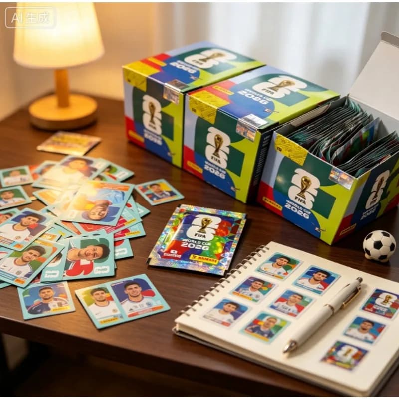 Panini Official FIFA World Cup 2026 Stickers Collection Box Sealed Packets Football Cards Wholesale Europe Certified