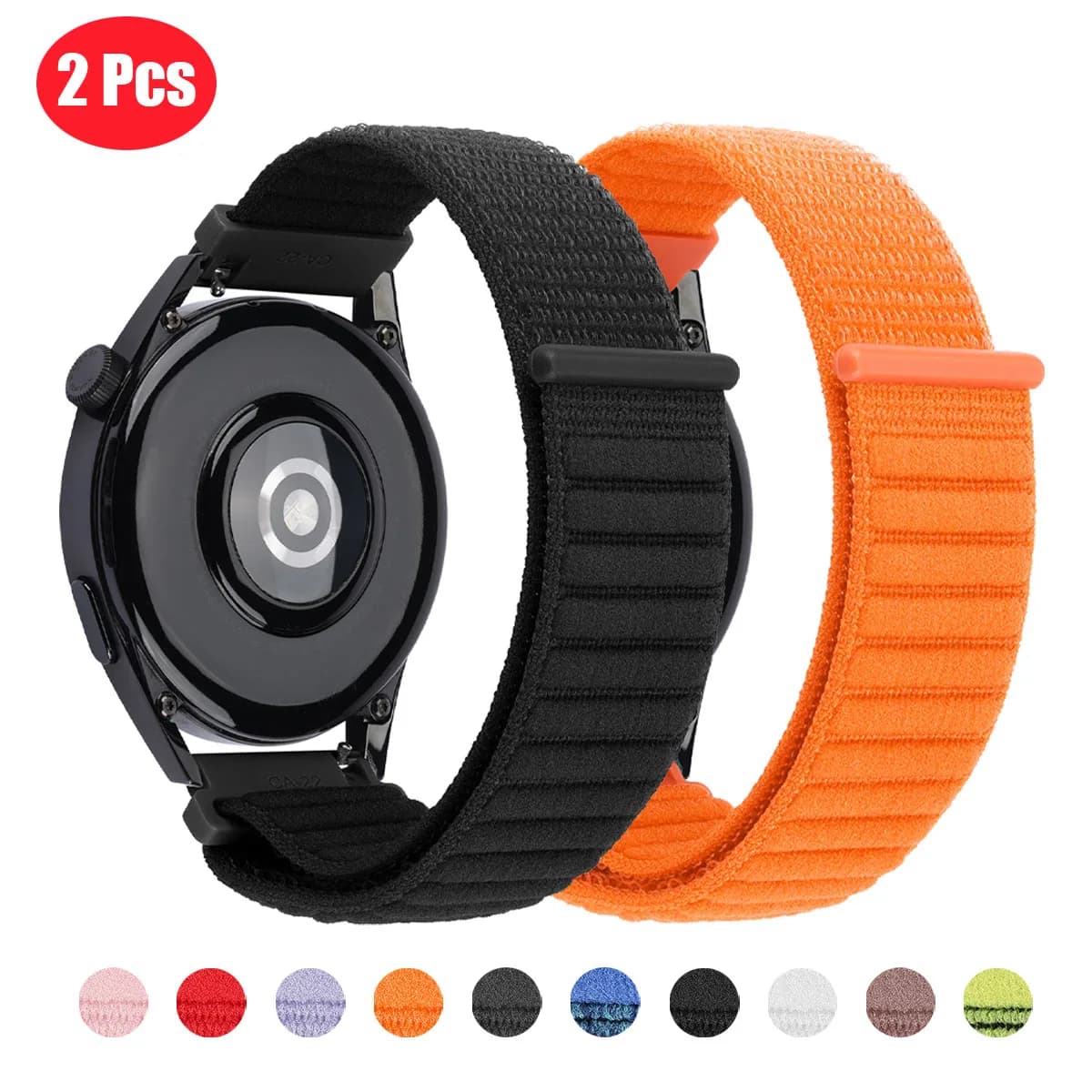 20mm 22mm cinturino in nylon per HUAWEI Watch 5 4/GT5/GT4 pro 46mm cinturino intrecciato GT 3 2 42mm/HONOR Magic Watch 4 GS 3i SE braccialetti