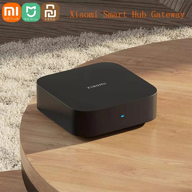 Xiaomi Mijia Smart Hub Mesh Gateway with 2.4G 5GHGZ WiFi Super Bluetooth Sensor Kit Gateway for all Smart Mi devices Home APP