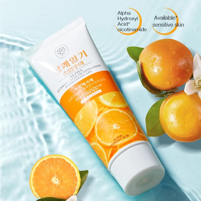 GONGPEI Vitamin C Exfoliating for Face Gel Whitening Creams Moisturizing exfoliating Detergent for Face Korean Cosmetics for Skin Care
