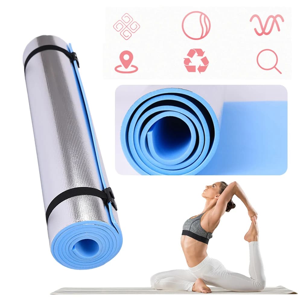 Tappetino da Yoga antiscivolo tappetino da palestra in EVA a prova di umidità a casa tappetino da Picnic da campeggio all'aperto accessori per il Fitness sportivo muslimb