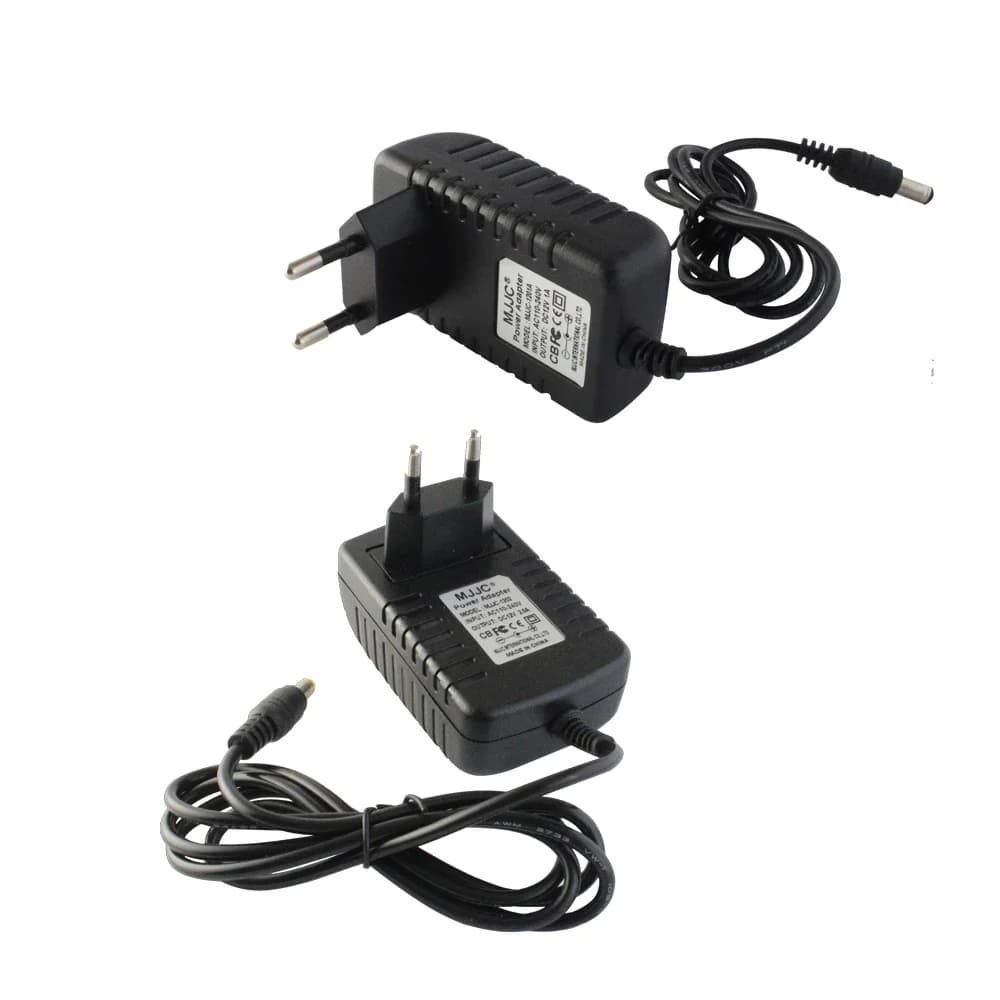 Black US EU Plug Power Adapter Supply AC 110-240V to DC 12V Lighting Transformer 12 Volt 1A 2A 3A LED Driver for Strip Light