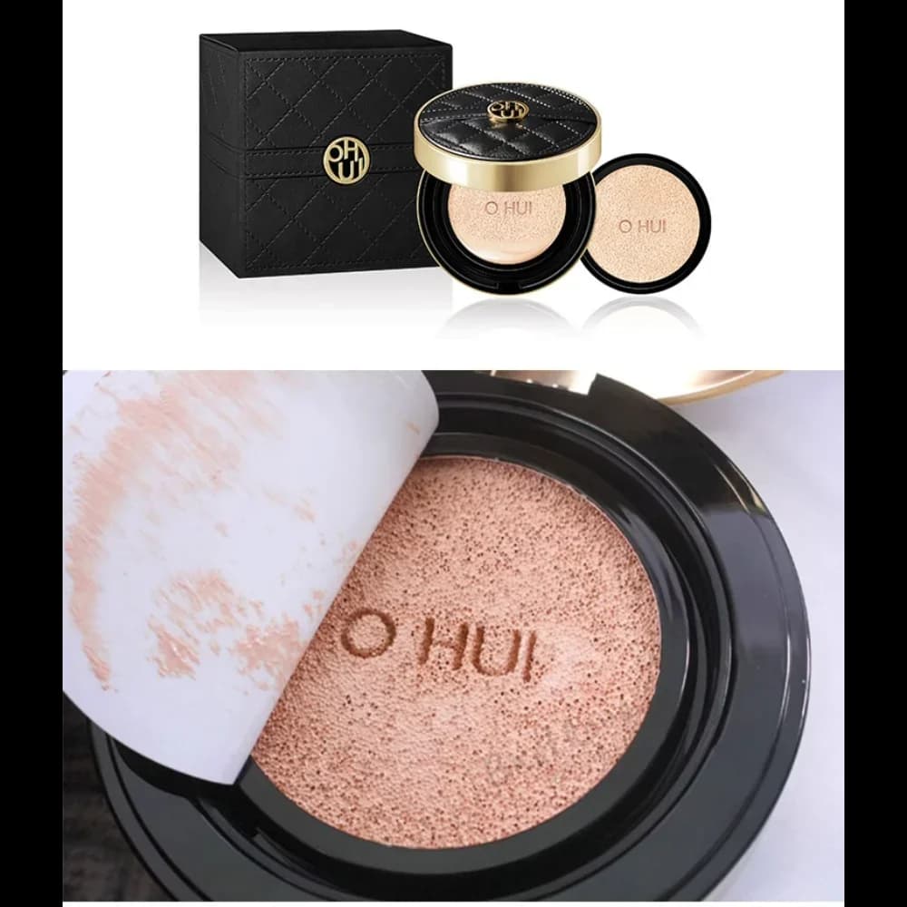 Korea Black Gold Air Cushion BB Foundation Long-Term Cream with Replacement Pack Moisturizing Makeup Cosmetic Corrector