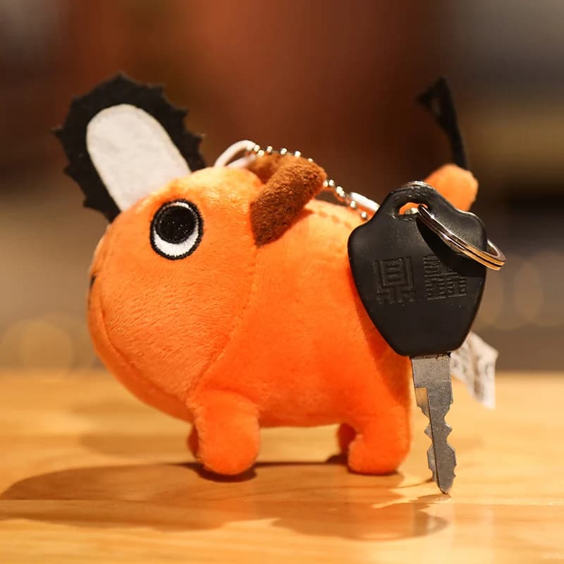 Peluche di Chainsaw Man, Pochita, 10-40 cm, morbido, giocattolo anime, cuscino carino per bambini, regalo di Natale