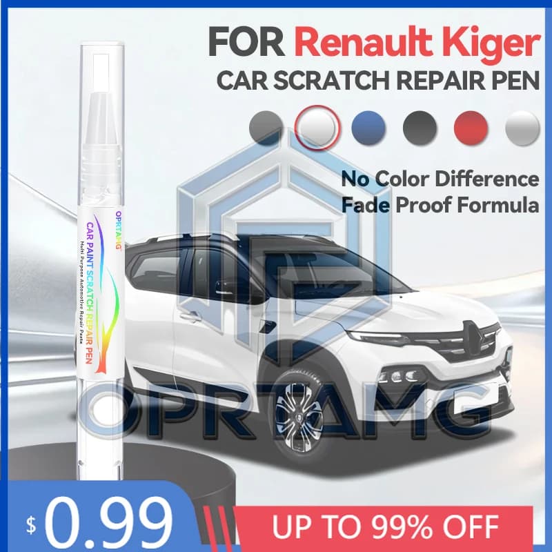 2026 Hot Purpose Vehicle Car Paint Repair Pen For 1996-2026 Renault Kiger Paint Scratch Repair Accessories Black Sliver White G