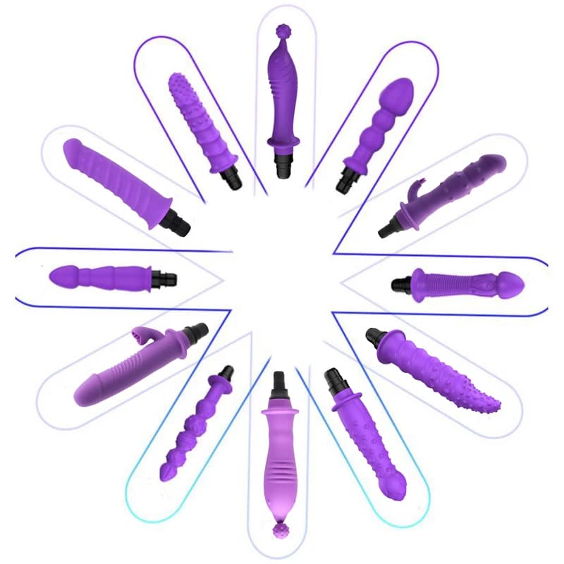 1pc Purple Silicone Massage Head, Fascia Gun Massage Head, with multiple uses, including three interfaces, used for Fascia Gun