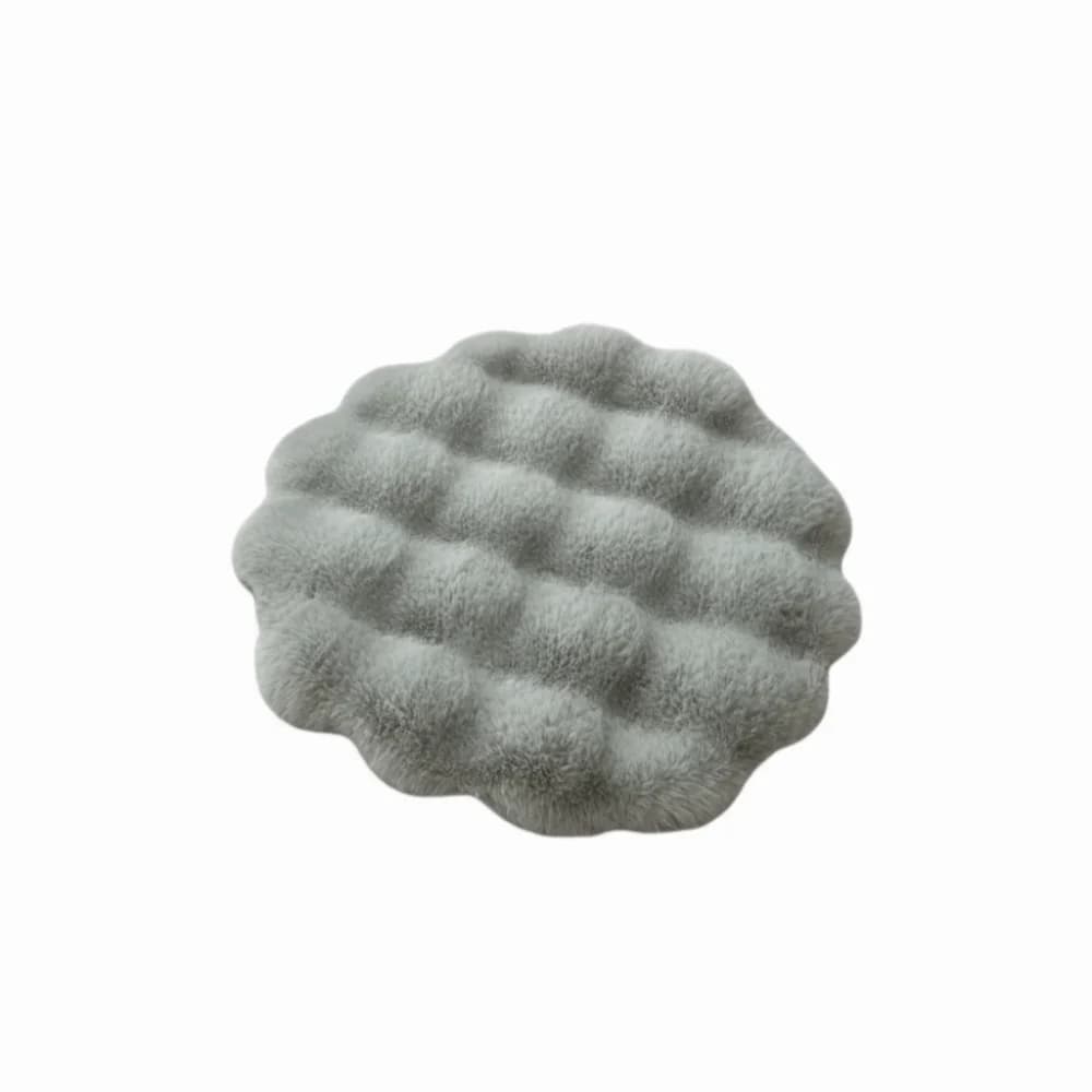 Tappetino per cuccioli, cuccia calda in peluche per gatti, tappetino antiscivolo in pile per cani, cuccia rotonda morbida per animali domestici, per gatti e cani