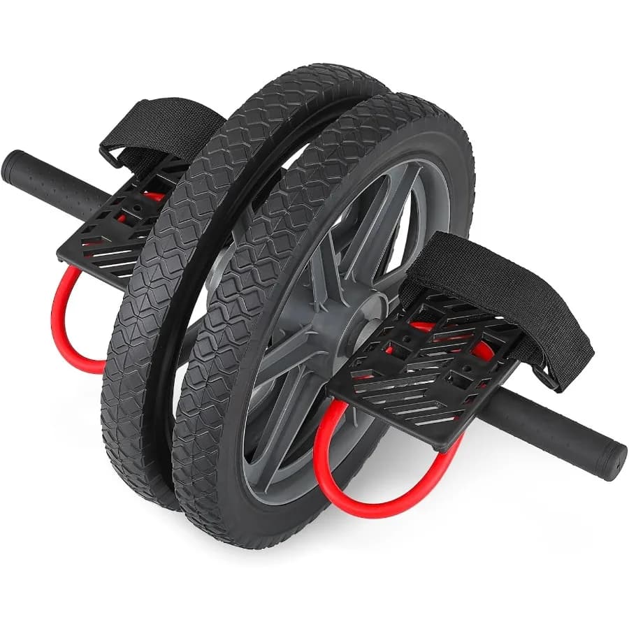 Wheel for Abdominals with Non-slip Handle, Fitness Equipment for Home and Gym, Core Training, for Men and Women