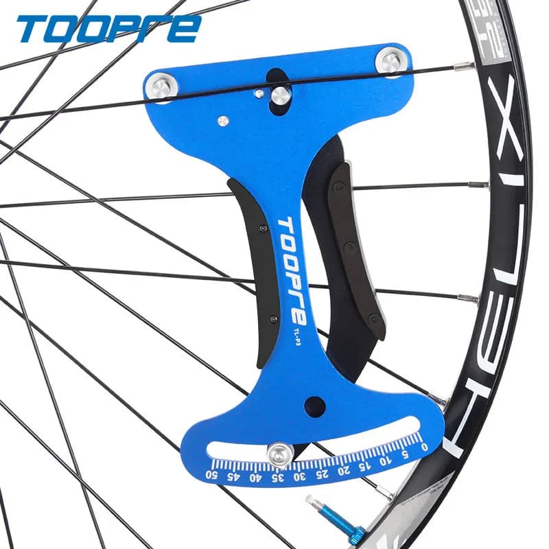 Misuratore Manuale di Tensione Raggi per Bici - Strumento per Raddrizzare Ruote Bicicletta, Misuratore di Tensione Raggi per Mountain Bike