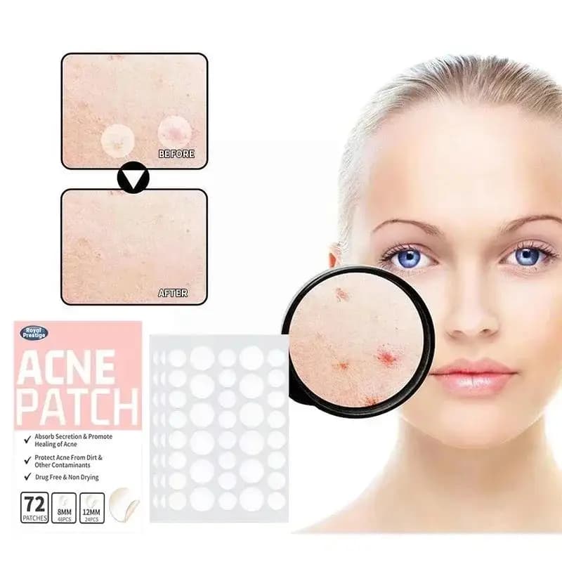 72 pz Invisibile Impermeabile Acne Patch Rimozione Brufolo Anti-Acne Idrocolloide Toppe Macchie Segni Correttore Adesivo di Riparazione