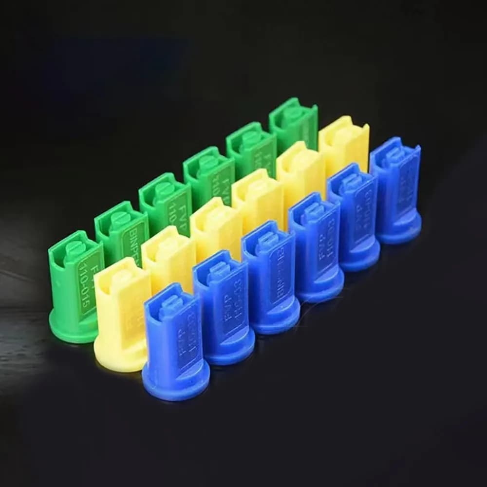 10PCS Free shippin Agriculture Pesticide Spray Boom Jet Nozzle Tip, Flat Fan Shape, TPU, Angle110, Orchard Garden Weed Plastic