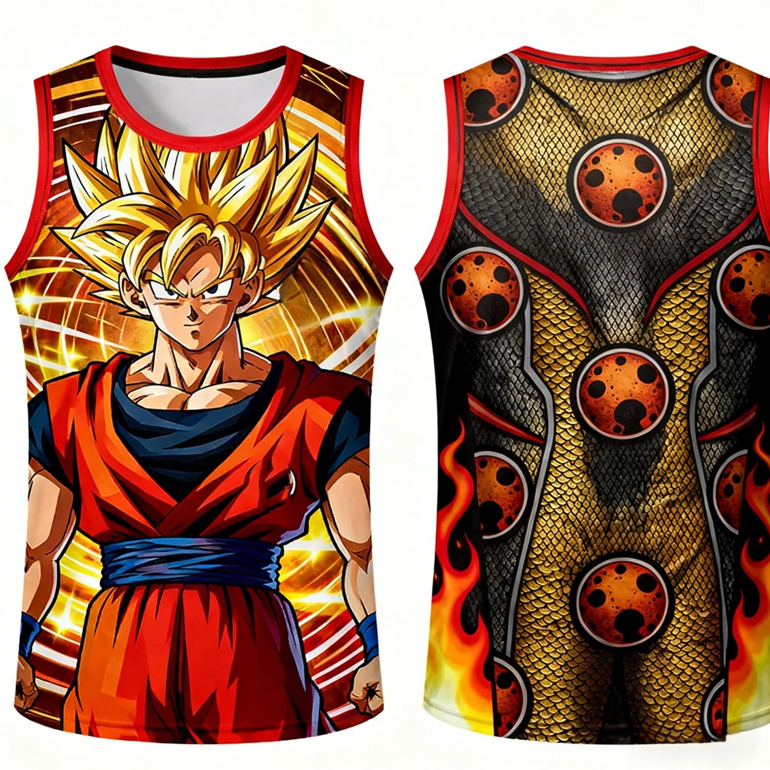New Basketball Mesh Special Edition Japanese Souls "Dragon Ball Z" for Men and Kids, Casual Clothing