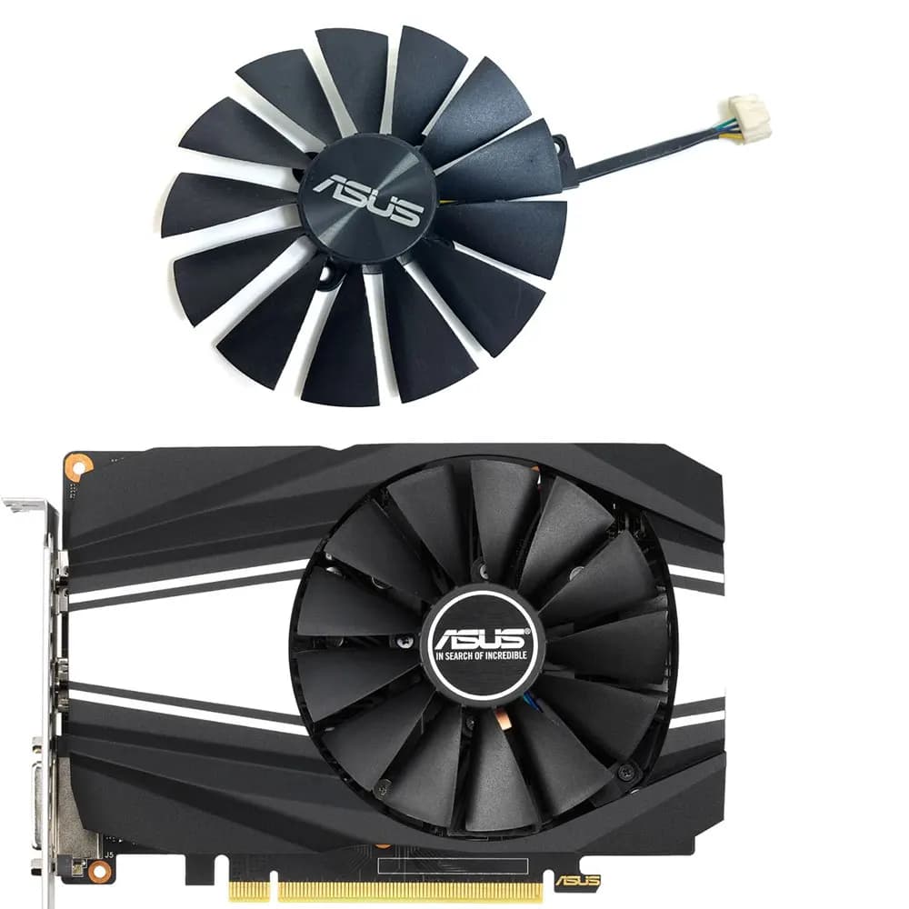 Ventola muslimex FDC10U12D9-C GTX 1660 GPU, ASUS Phoenix GTX 1660 SUPER, 1660TI, 1660, 1650, RTX 2060 Phoenix ventola di raffreddamento della scheda Video