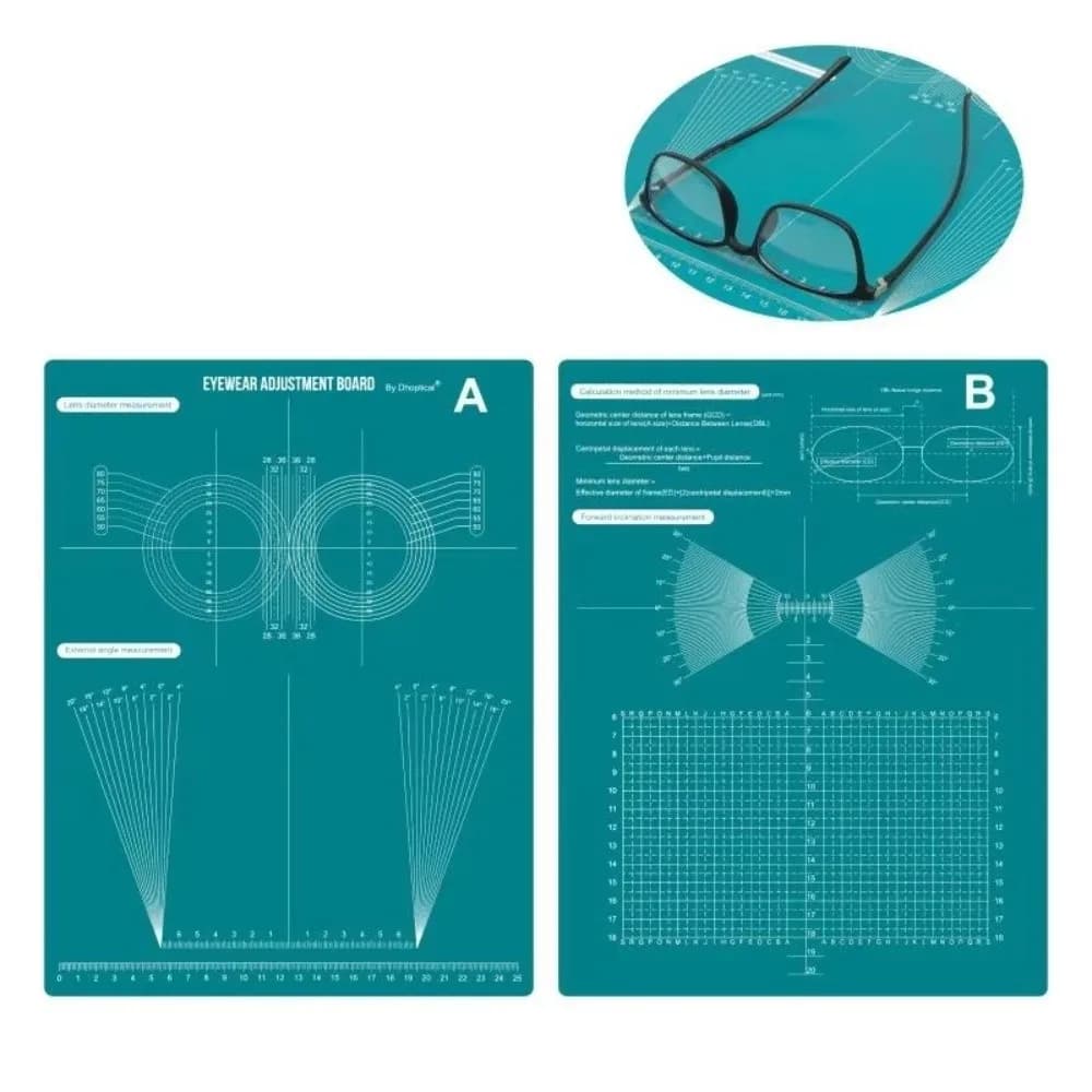 1 Piece Multifunction Tool for Glass Repair, External Angle Adjustment and Montatura Front Inclination