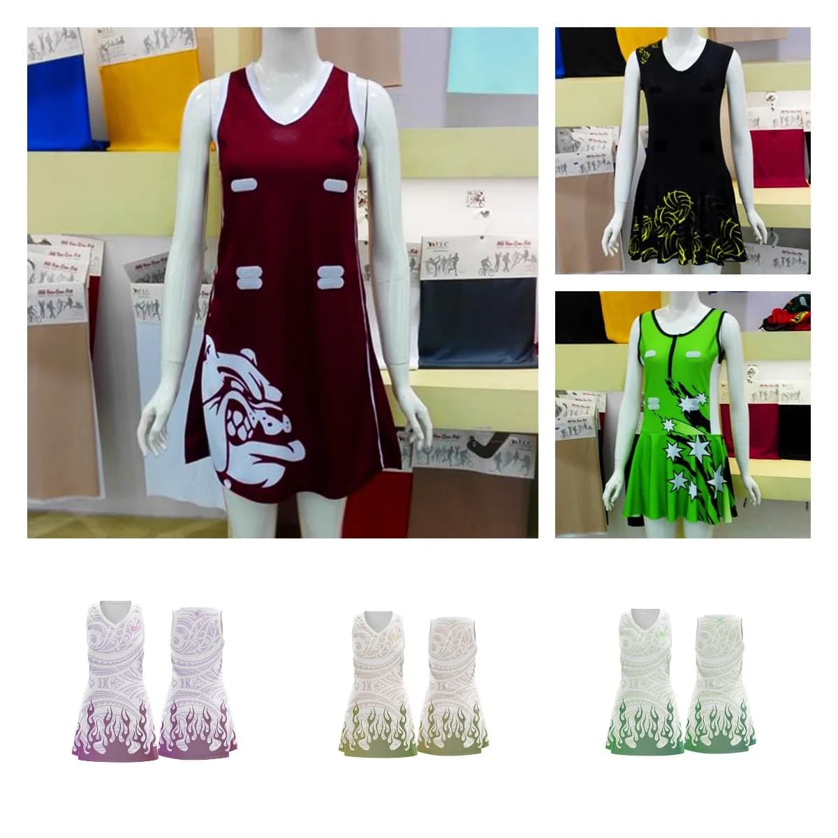 Netball skirts body sleeveless One Piece Bike Triathlon woman Speedsuit cycling suit basketball Tank Dress