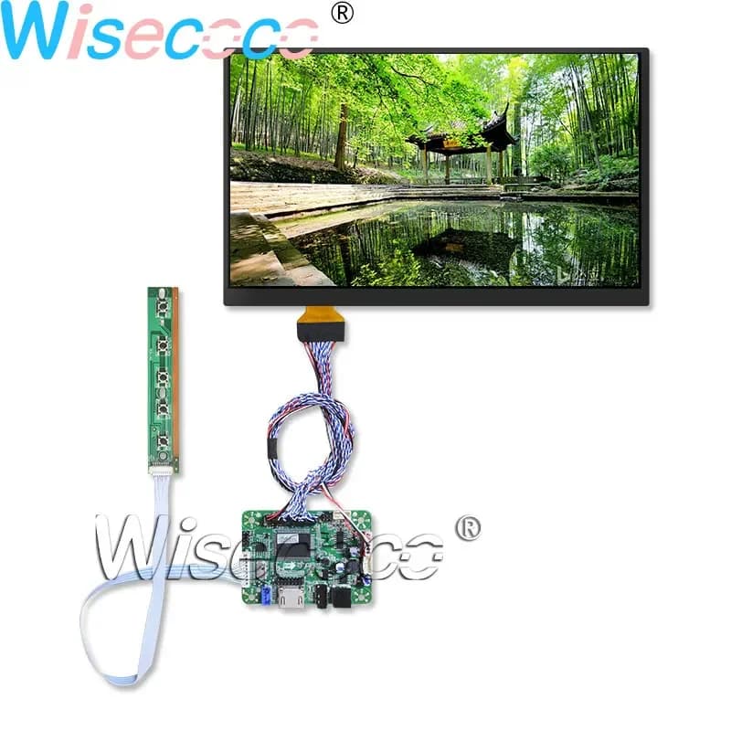Wisecoco LCD 10.6 inch 1920*1080 FHD LTL106HL01-001 51 Pin LVDS Controller Card for Tablet Raspberry Pi Pad