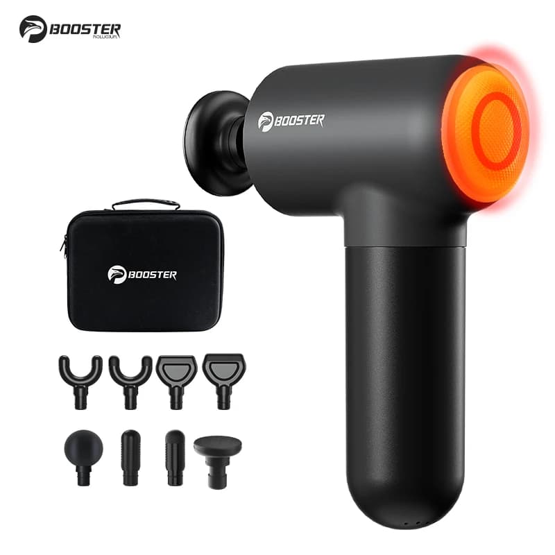 Booster V3 massage gun Mini electric massager for body gun for portable muscle back Fitness Hot Compress 6 marches