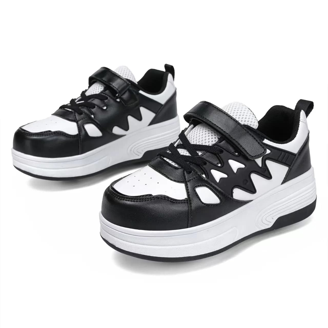 Shoes for children's roller skates Fashion Parkour breathable two-wheel sliding style Sport daily Rollerblade Children's shoes