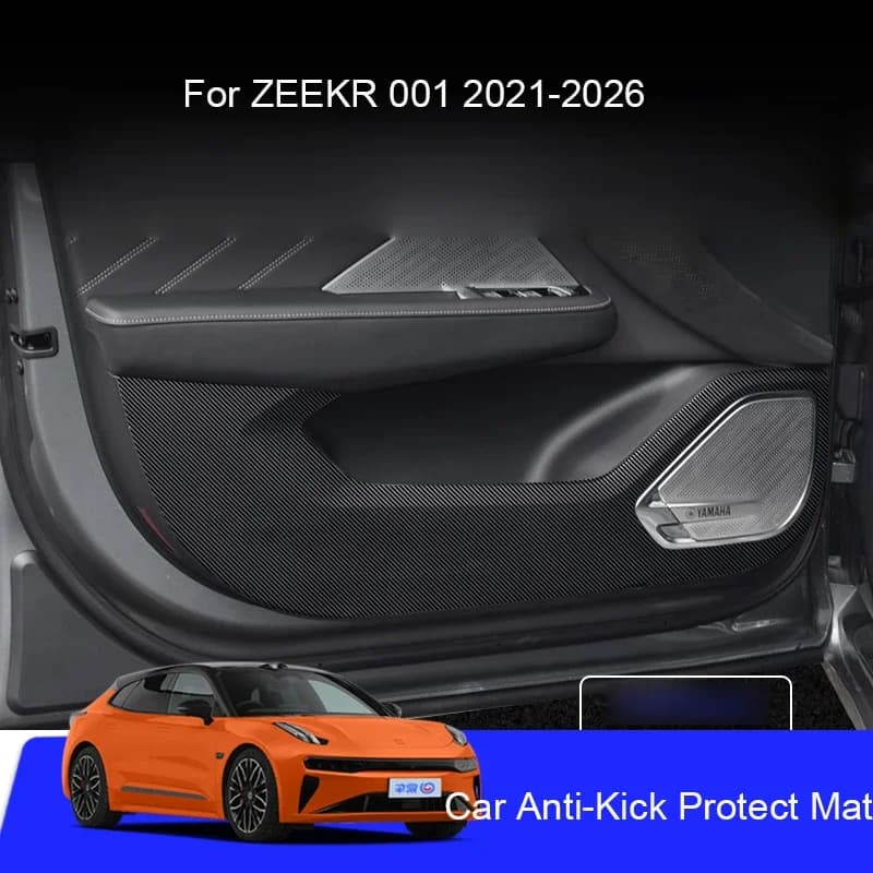Auto B-Pillar Porta Anti-Calcio Proteggere Pad Auto Tronco Anti-Sporco Resistente Ai Graffi Accessori Interni Per ZEEKR 001 2021-2026