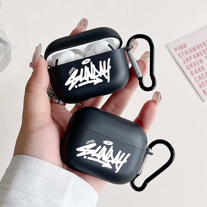 Custodia per cuffie Trendy Dope Graffiti Design per Airpods Pro3/Pro2/Pro Custodia per auricolari per Airpods 1/2/3/4 Regali per uomo Fidanzato