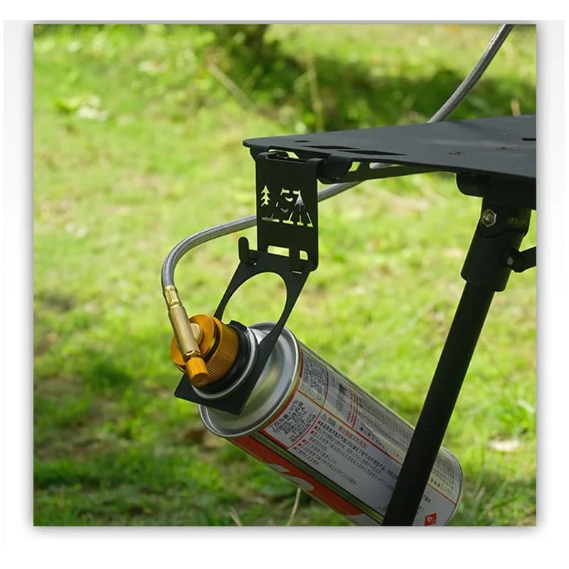 TARKA Gancio per serbatoio di gas butano da esterno per carichi pesanti Gancio per appendere contenitore portatile per accessori da viaggio per fornelli da campeggio
