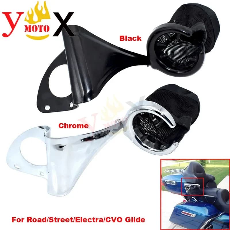 Rear passenger water bottle holder for Harley Touring Street Road Electra Glide CVO FLHTKL FLHXS